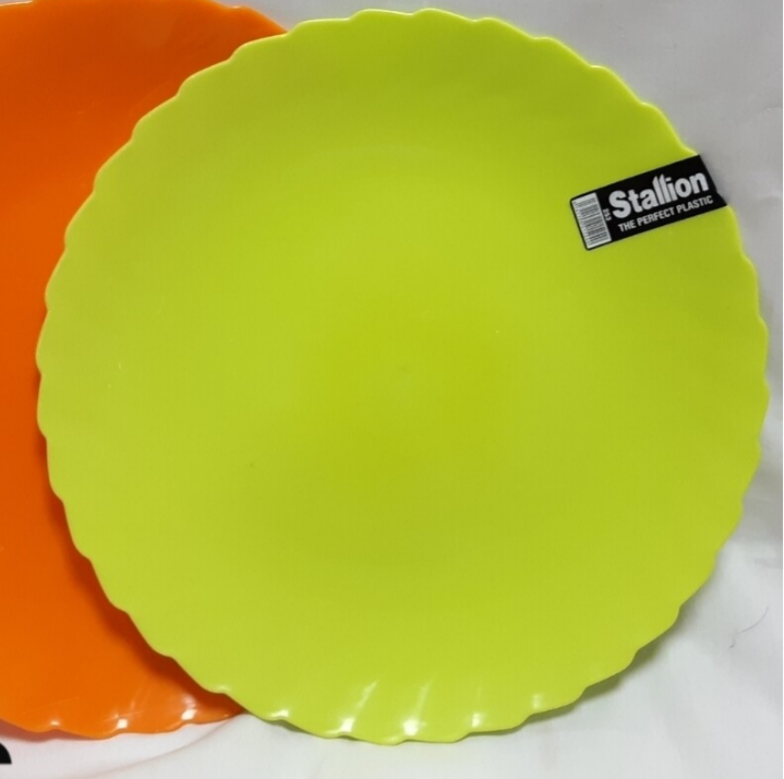 Stallion plastic plate 253 9"