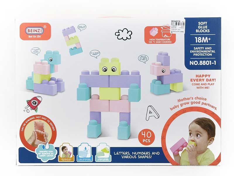 ​Baby toys, soft blue block, block set 20pcs (4401454)
