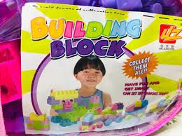 Creative Building Fun: 500 Piece Block Set with Wheels #Druvs3033-25