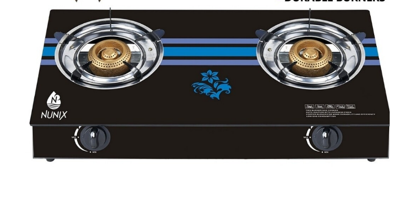 Nunix GG PRO 001 2 burner table top gas cooker