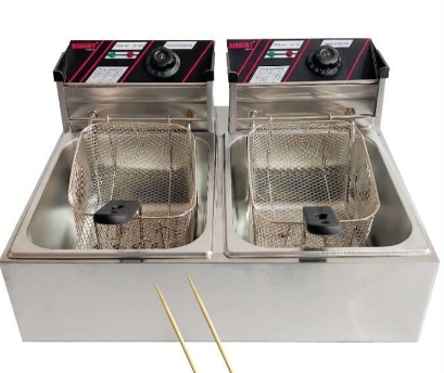 Redberry 6L+ 6L Commercial Double Deep Fryer #RBEF 62