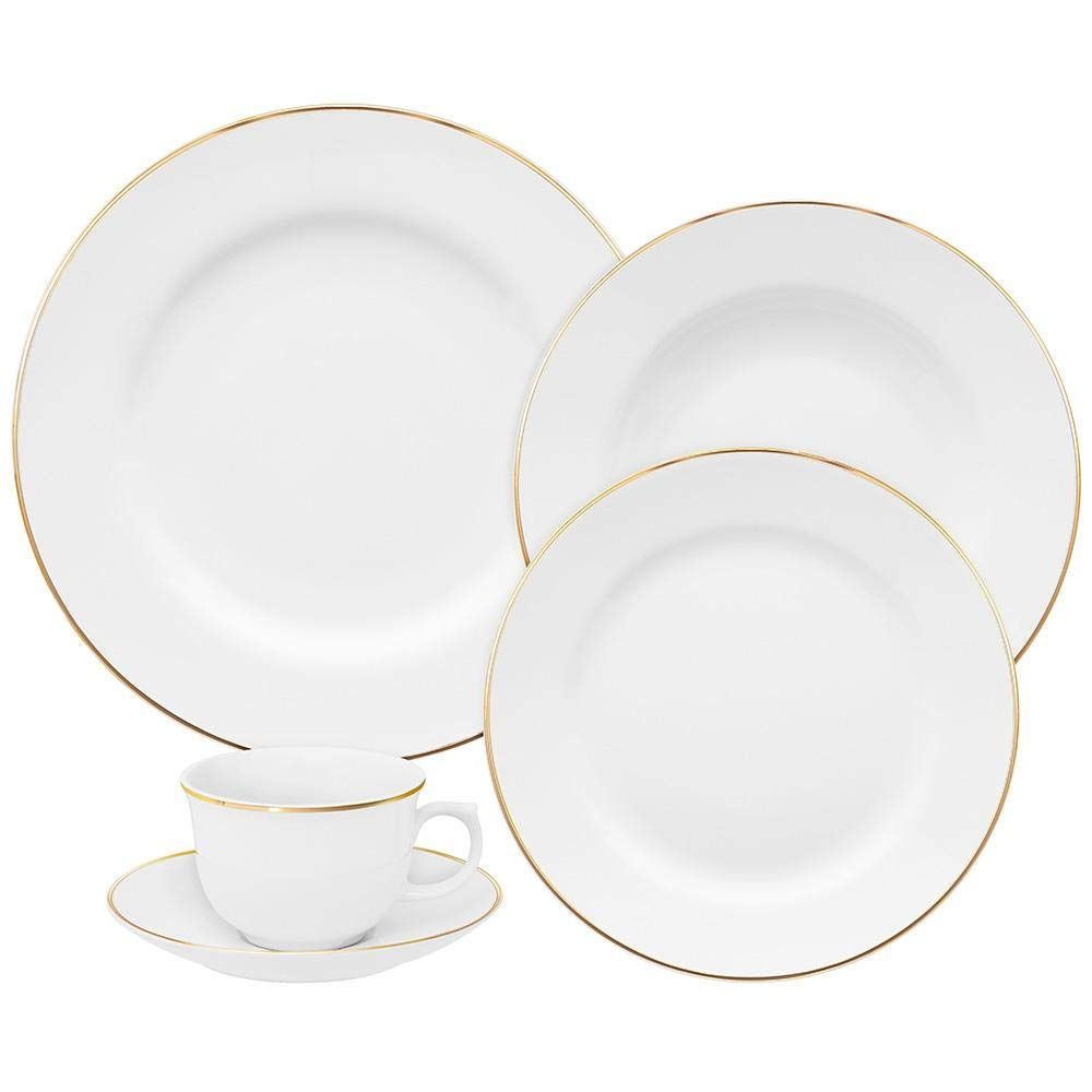 Oxford 30pc Dinner Set Includes Dinner Plate, soup Plate, side Plate, cup&amp;saucer Flamingo #9209