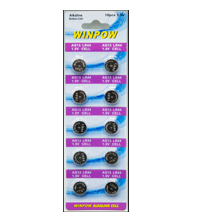 Winpow AG13 (LR44) Batteries, Pack Of 10