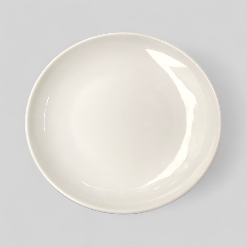 Melamine Round Plate Plain 8inch  #PO-05