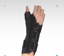 Duobest ACW001 Foam Wrist Splint with Thumb (Left Hand) - Available in Sizes S to XXL