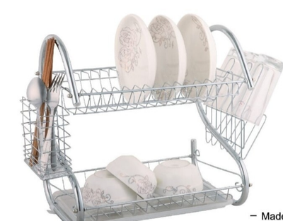 Rashnik 2 layer dish rack 16&quot; RN1605