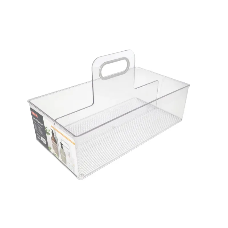 Danny Home Acrylic organizer HO-043 with handle - for kitchen, bathroom or cutlety service