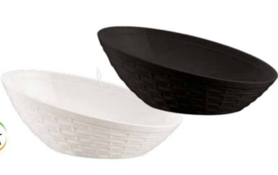 Renga stella plastic bread basket 28cmx18cm