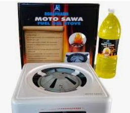 Moto Sawa Single Burner gel stoves-White