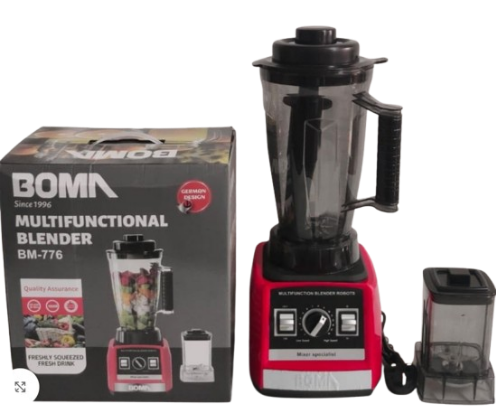 Boma Multifunctional Blender BM-776 - 3 Litres 2 in 1, 1000W