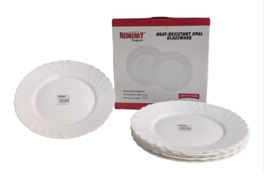 Redberry Brazil Plate 10&quot; 6pcs set