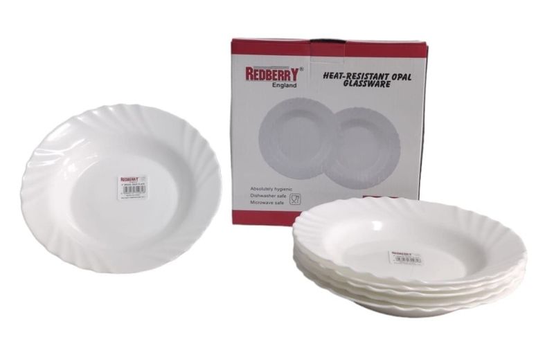 Redberry Brazil Soup Plates 9" 6pcs set