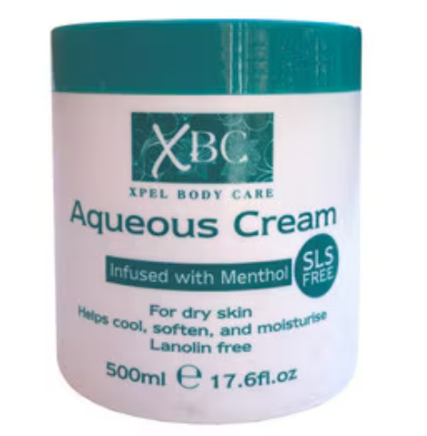 XBC Menthol Aqueous Cream SLS Free 500ml