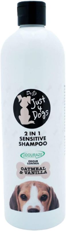 just 4 dogs 2 IN 1 SENSITIVE SHAMPOO OATMEAL