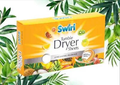 Swirl 35 x Tropical Tumble Dryer Sheets