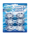 151 Duzzit Power Bleach Toilet Block Blue, Loo Deodoriser  6pack