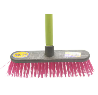 Teepee Hard Stem Broom With Handle #A6FH