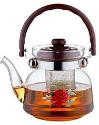 Tea infuser kettle. 900ml heat resistant Glass