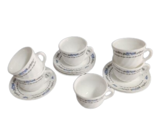 Redberry 12pcs cup &amp; saucer set Deco 1057