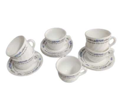 Redberry 12pcs cup &amp; saucer set Deco 1057