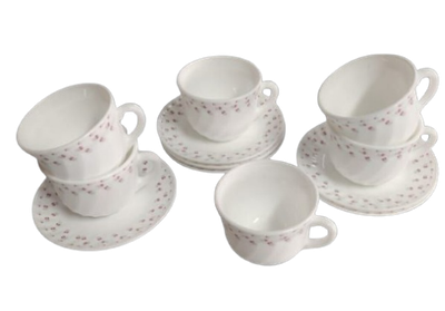 Redberry 12pcs cup and saucer set deco 1199
