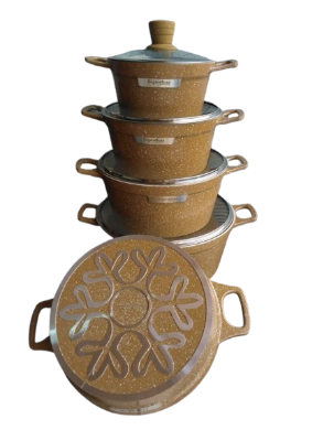Signature 10pcs die cast cookware set (SG-DCCSG-10)