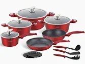 Edenberg Cookware with kitchen tools 15pcs EB-5612