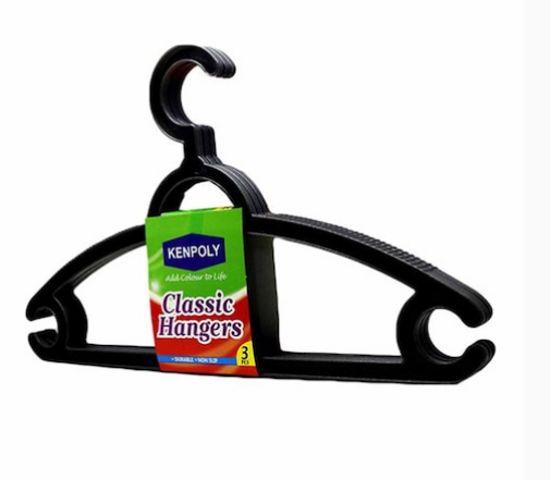 Kenpoly Classic Hangers Pack of 3