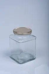 Square Glass Storage Jar 250ml KitchenPro