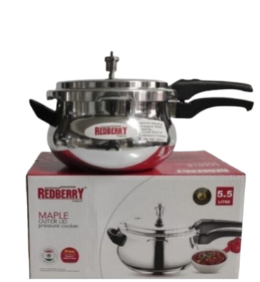 Redberry Maple Aluminum Pressure Cooker - 5.5L
