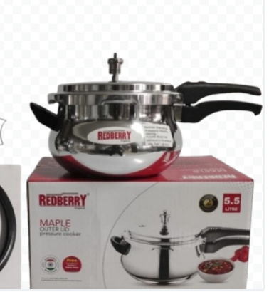 Redberry Maple Aluminum Pressure Cooker - 7.5L