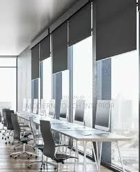 Blackout Roller Blind Black 1sqm (5080-11)