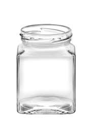 Square Storage Jar 250ml Milly