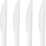 PT party table knives white pack of TTP156 (25PCS)