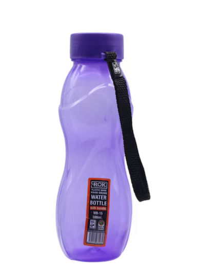 Rok Water Bottle Flip Cap and String WB15 500Ml
