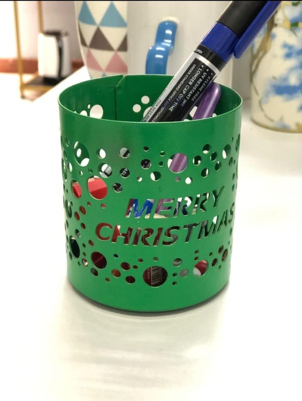 metallic big 5 Animal Pen Holder Jabali, made in Kenya