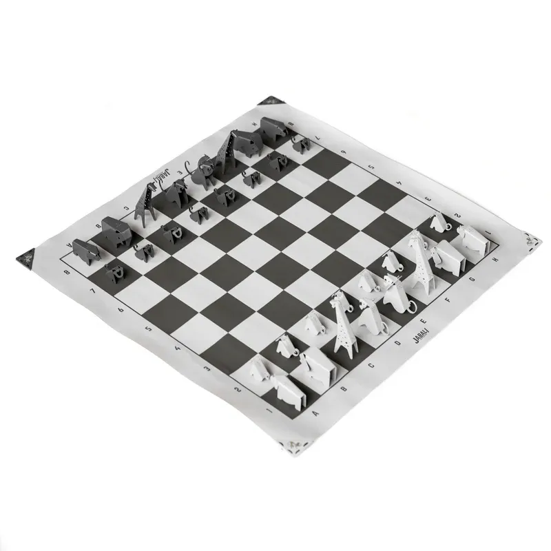 Steel Chess Set