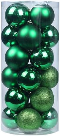 Christmas Decoration 6cm Gold Balls Shinny &amp; Mat Finish 24 Pcs #SYQA-0123082-SL/GR