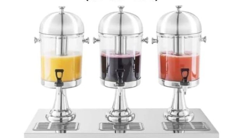 Juice Dispenser Triple 24L(8Ltrs@) CS-SJD-08c