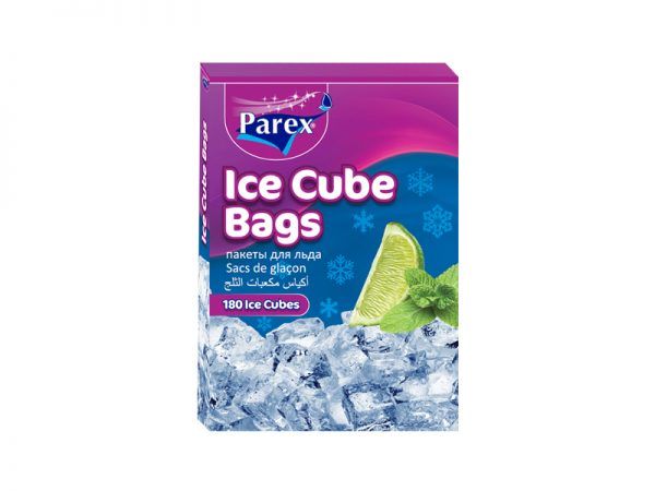 Parex Ice Cube Bags (196 ice cubes)