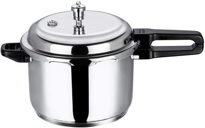 Vinod Pressure Cooker Stainless Steel – Outer Lid - 10 Liter – Induction Base Cooker