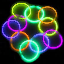 Fluorescent Glow in the Dark Bracelets - Model DB-GP001F