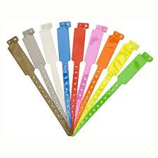 Adult Event Wristband Assorted Colours Color 10pcs (ADULT-BAND)