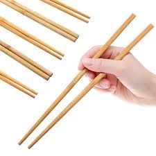 Bamboo Chopsticks Pair (Pack of 100 Pairs) - STBW017A