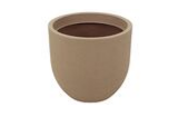 Tramontina Laos Plant Pot Plastic Planter 38 cm Sand Granite Colour