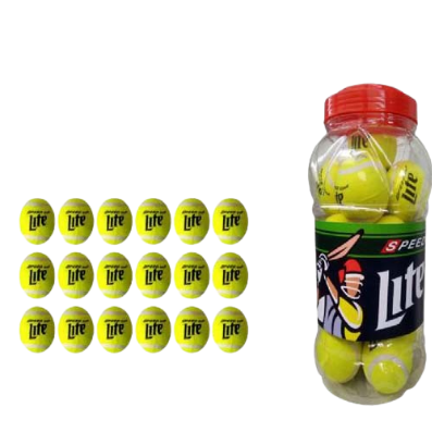Striker Sports Tennis Ball Light Weight, Tin of 18 (SSTENNISX18)