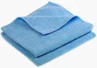 Micro Fibre Double Sided Valvet Towel Suede 100 cm x 124 cm, Sky Blue, Happy Outdoor 5178