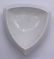 Sundabest  11 Inch Ceramic Shell-Shaped Serving Dish