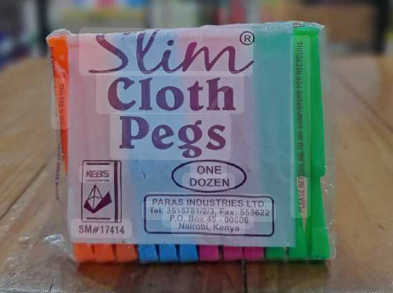 Paras Slim Cloth Pegs - Pack of 144