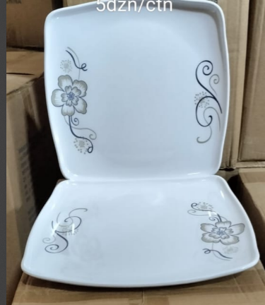 Sundabest 12-Inch Square Melamine Serving Platter (2240)